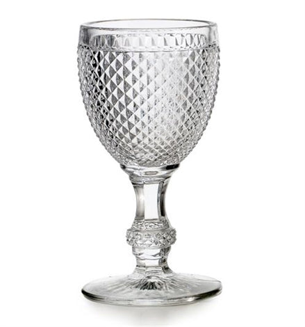 Bicos Water Goblet Incolor, Set of 4 Pc