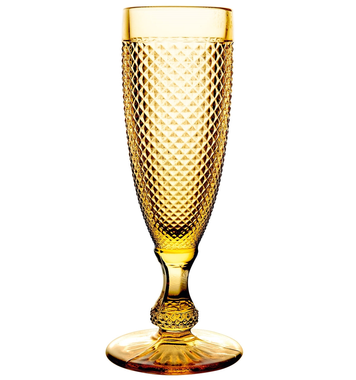 Bicos Champagne Flutes Ambar, Set of 4 Pc