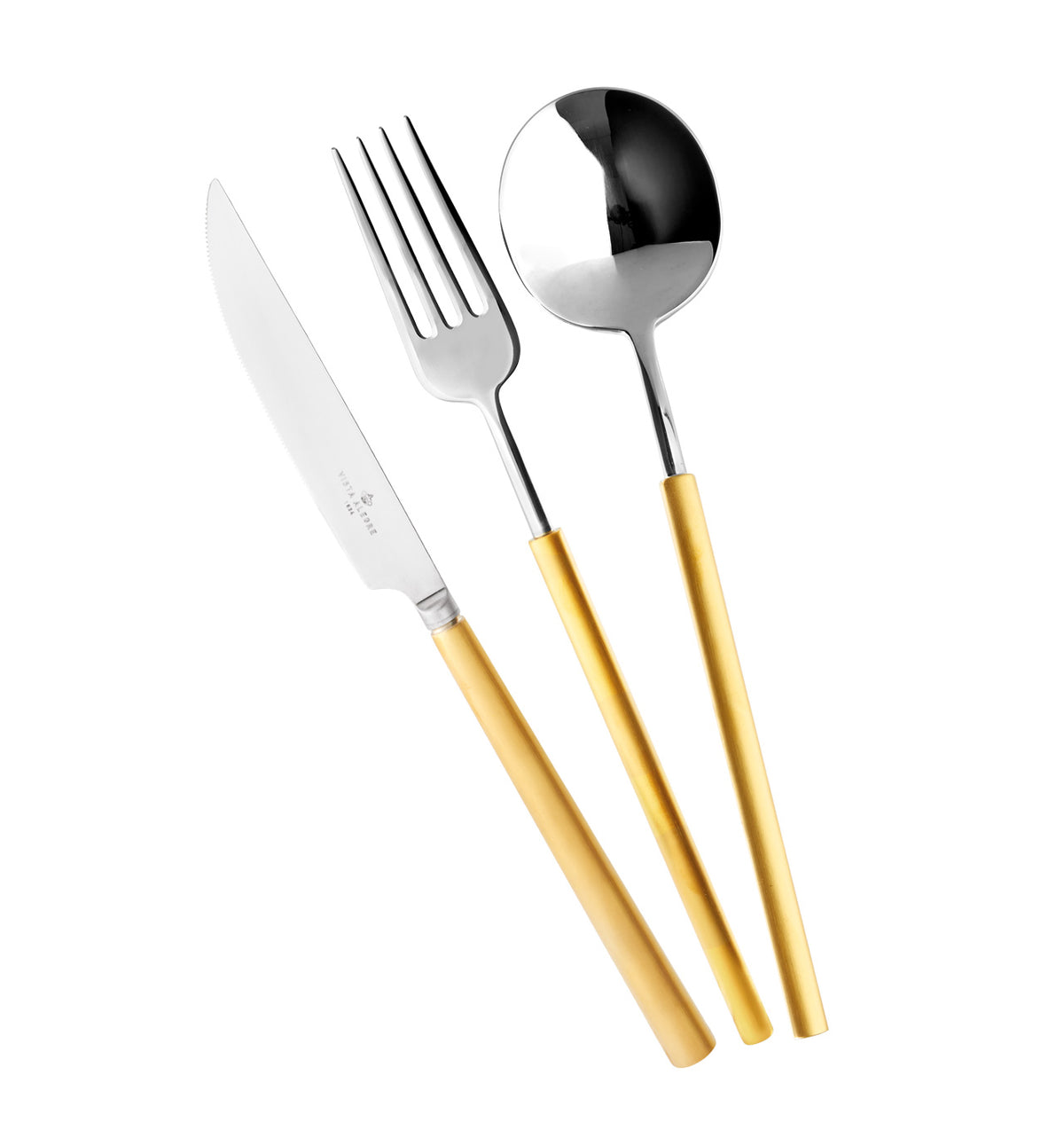 Domo Handle MattGold 24 Piece Set (6 p)