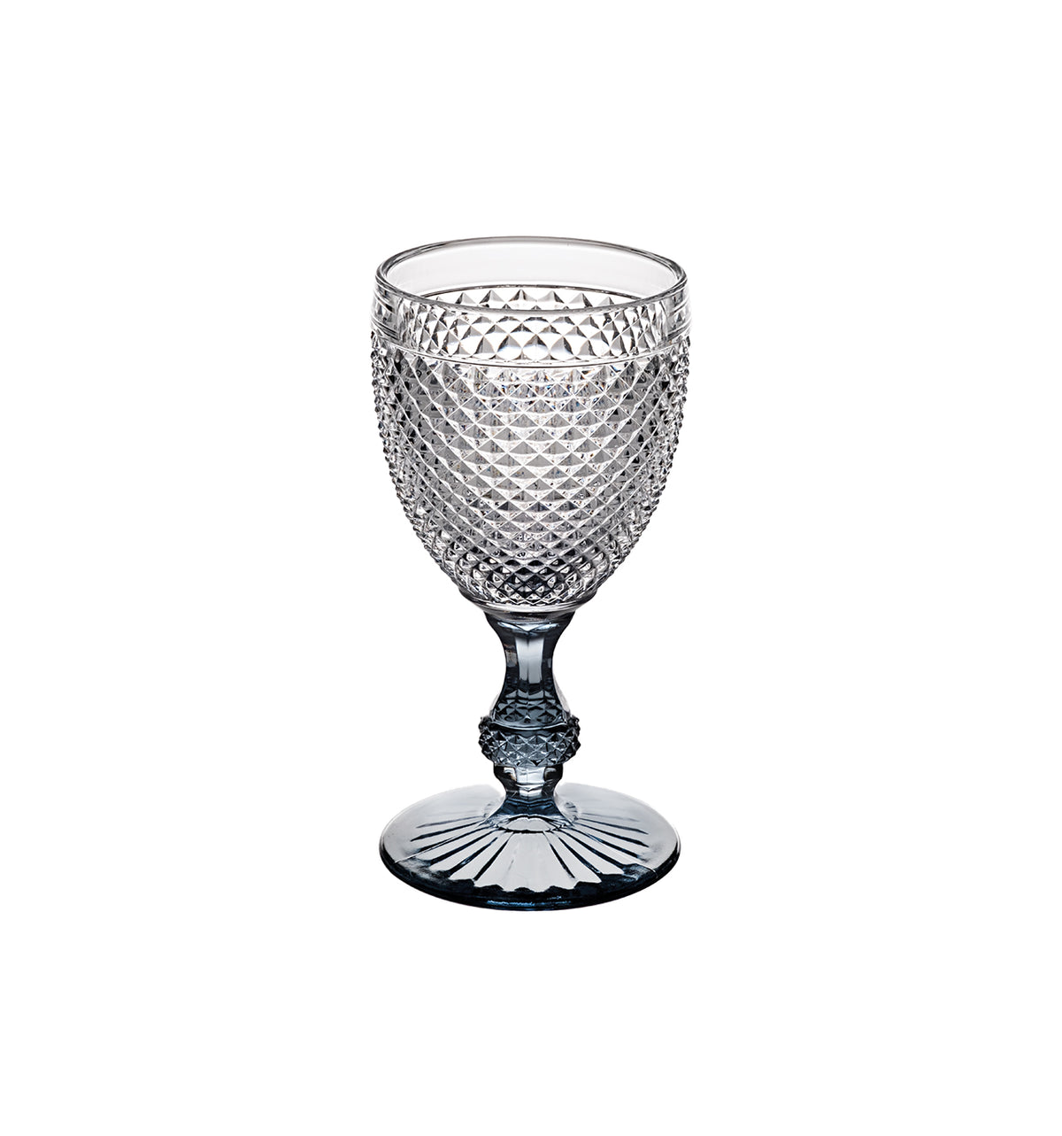 Bicos Bicolor Water Goblet Grey Stem