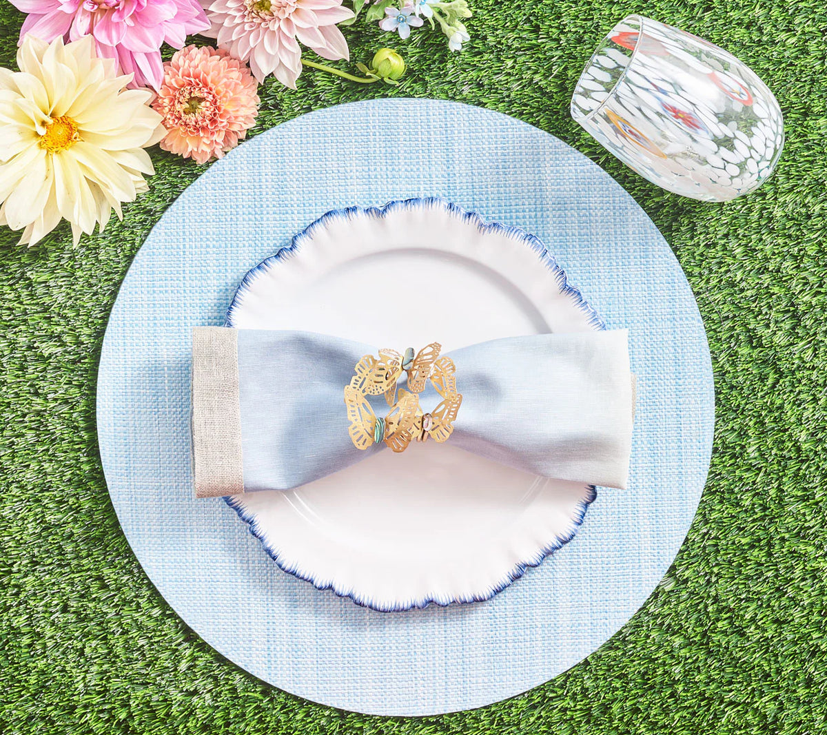 Portofino Placemat in Periwinkle