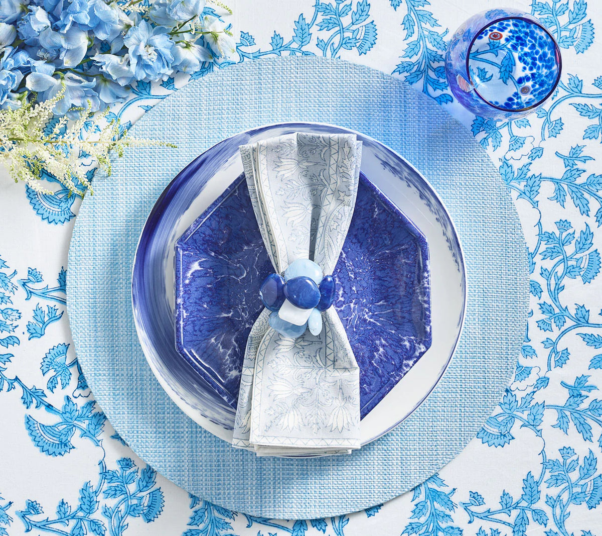 Portofino Placemat in Periwinkle