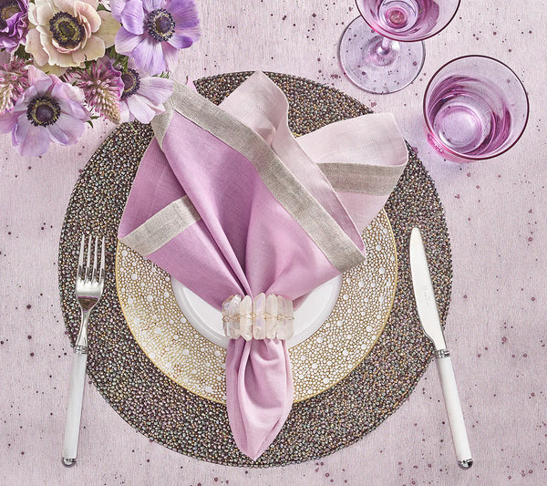 Dip Dye Napkin, Lilac