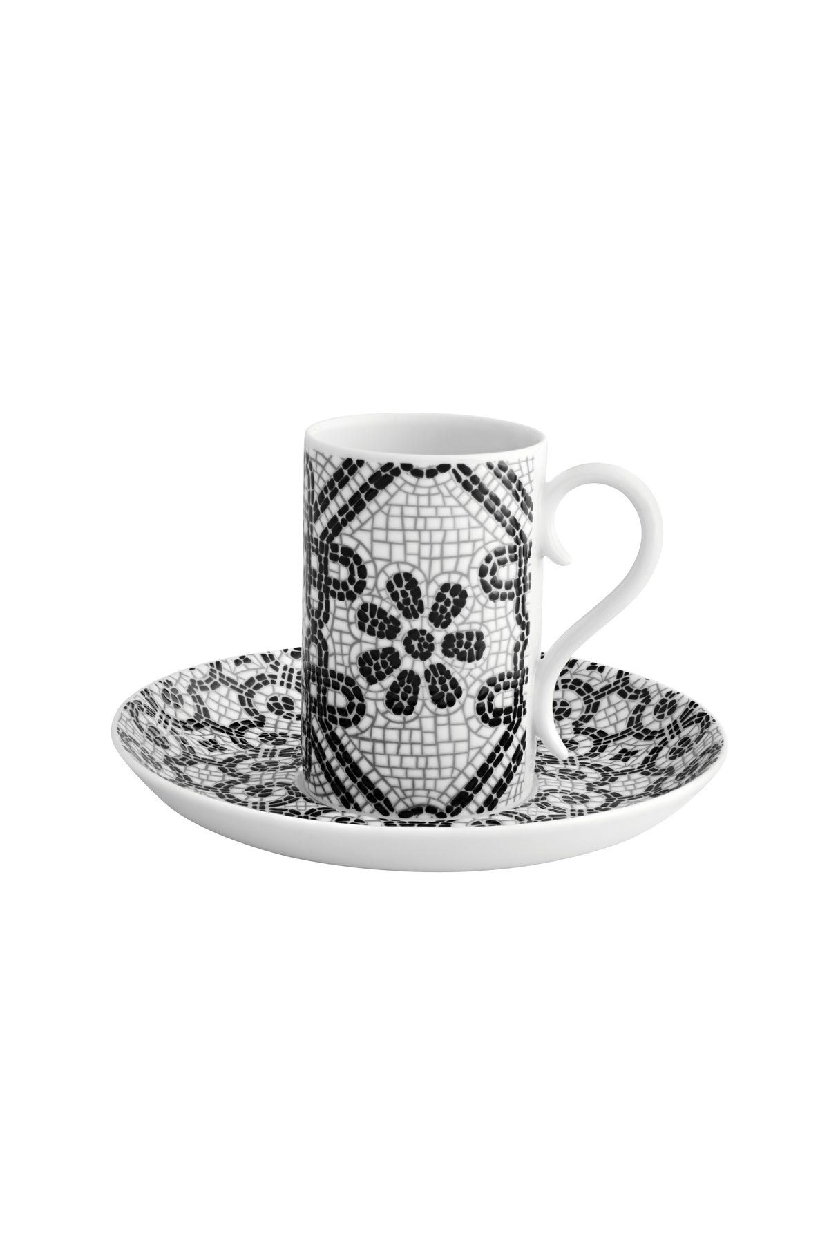 Coffee Cups & Saucer, Set of 4 - Calcada Portuguesa