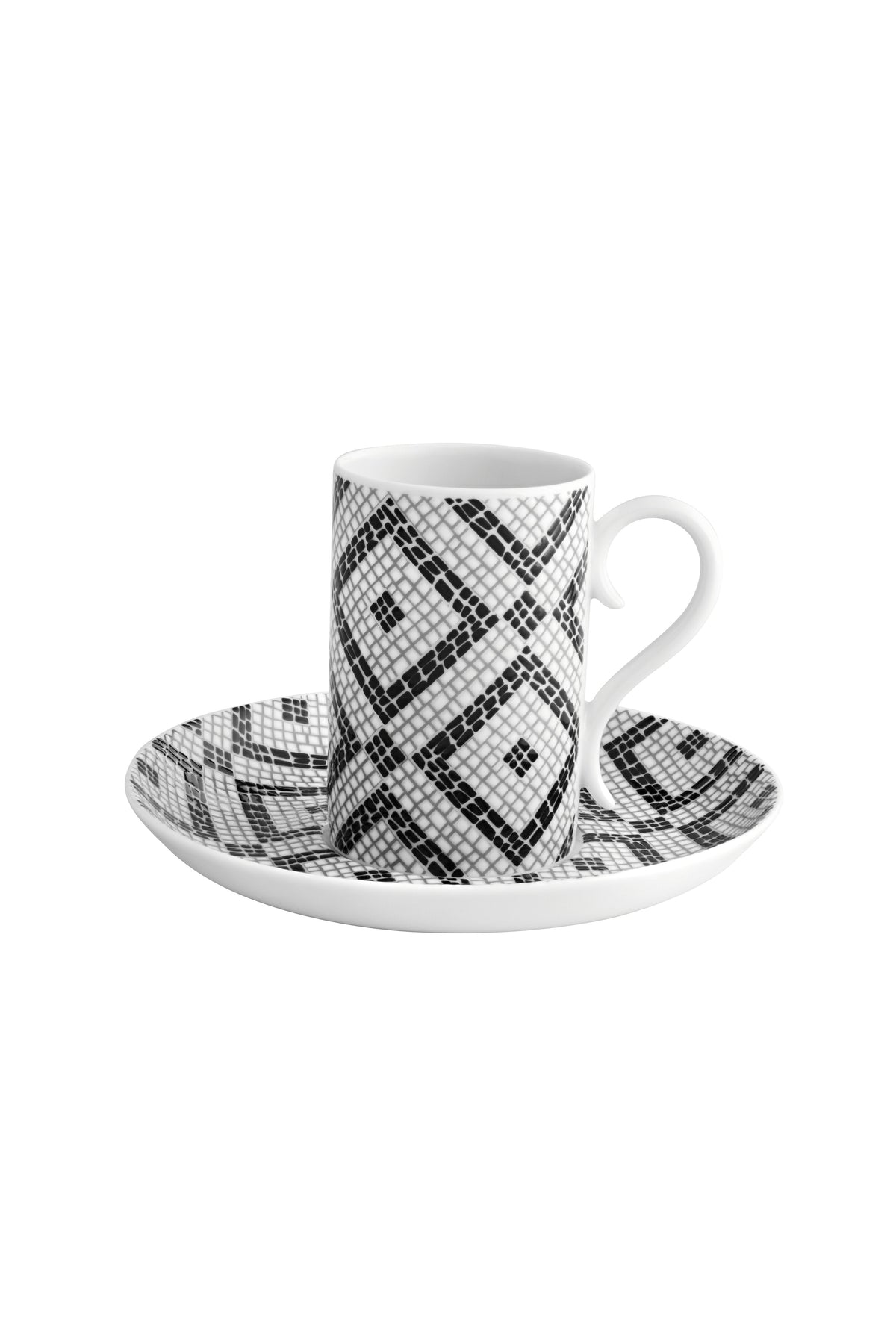 Coffee Cups & Saucer, Set of 4 - Calcada Portuguesa