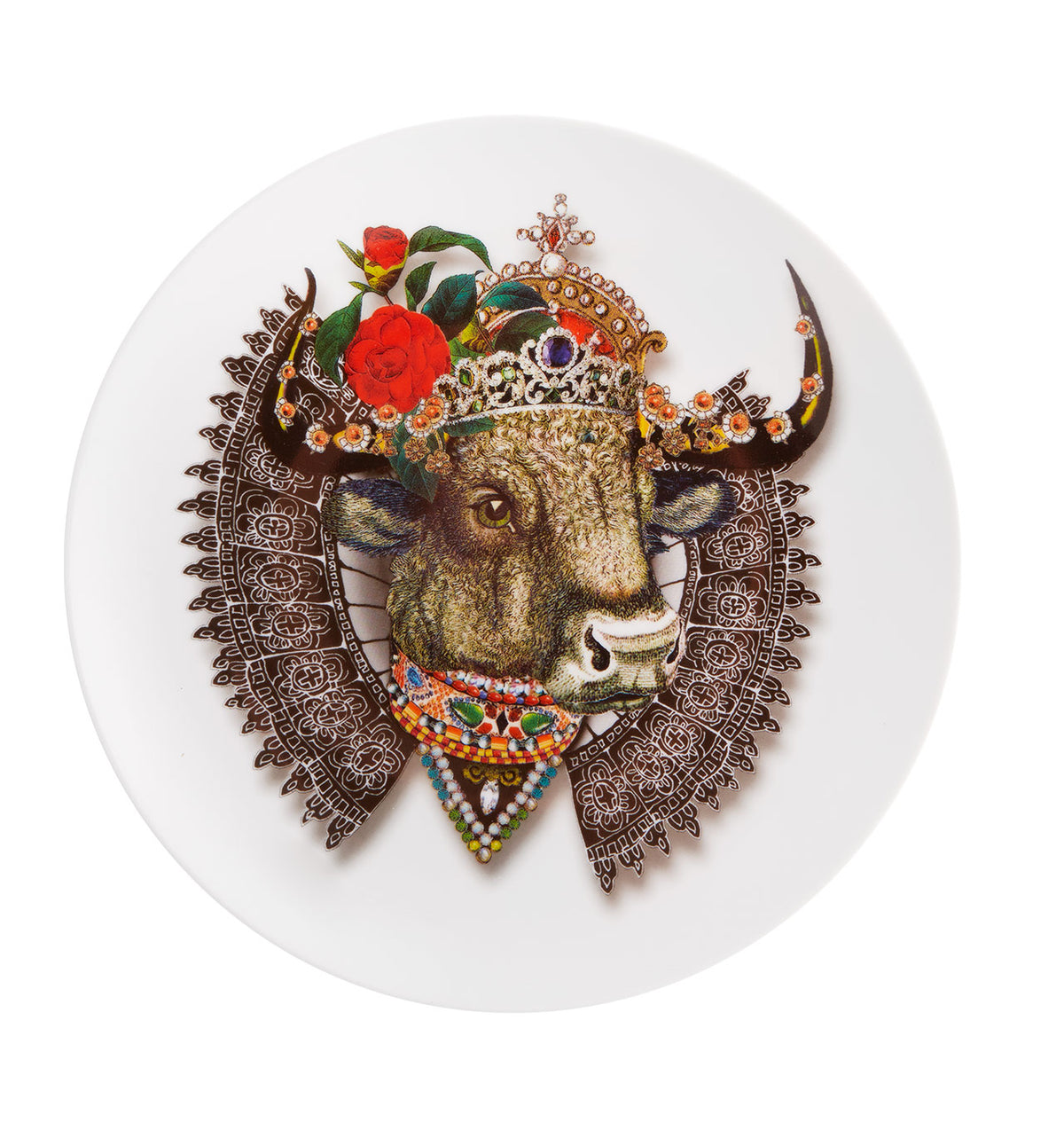 Dessert Plate Monseigneur Bull - Love Who You Want Collection