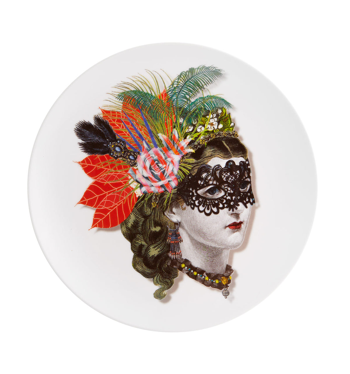Dessert Plate Mamzelle Scarlet - Love Who You Want Collection