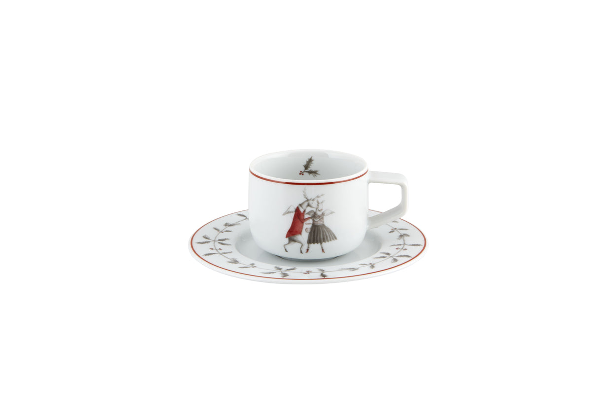 Coffe Cup & Saucer - Noel Collection