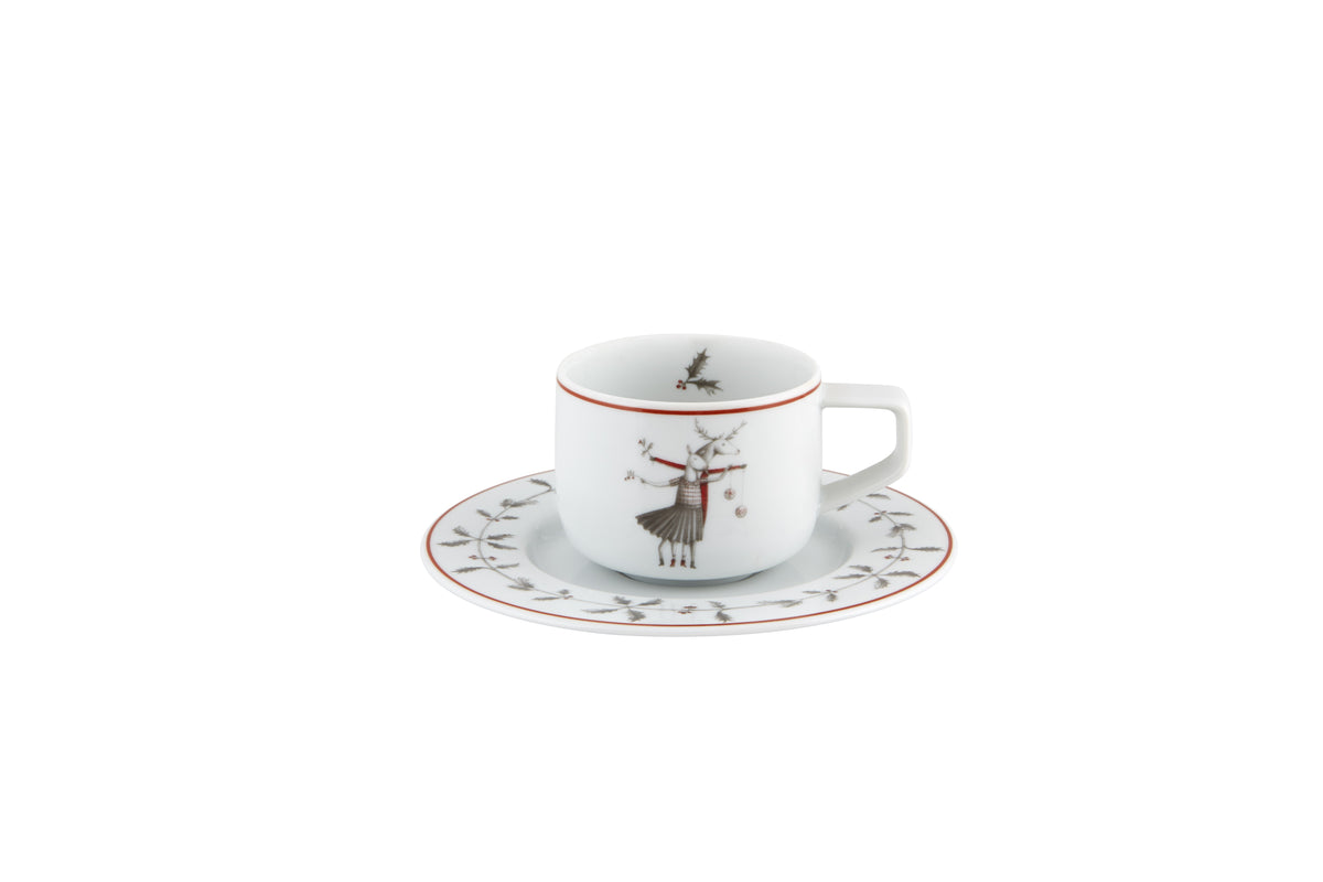 Coffe Cup & Saucer - Noel Collection