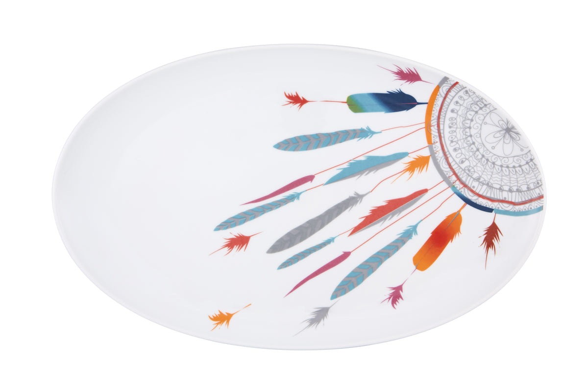 Large Oval Platter - Atrapasueños Collection