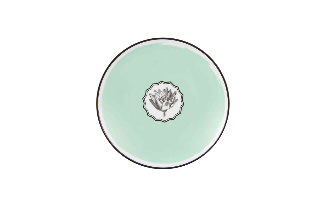 Dessert Plate Green - Herbariae Collection