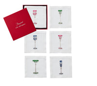 Tsar Cocktail Napkins in Multi, Set of 6 in a Gift Box