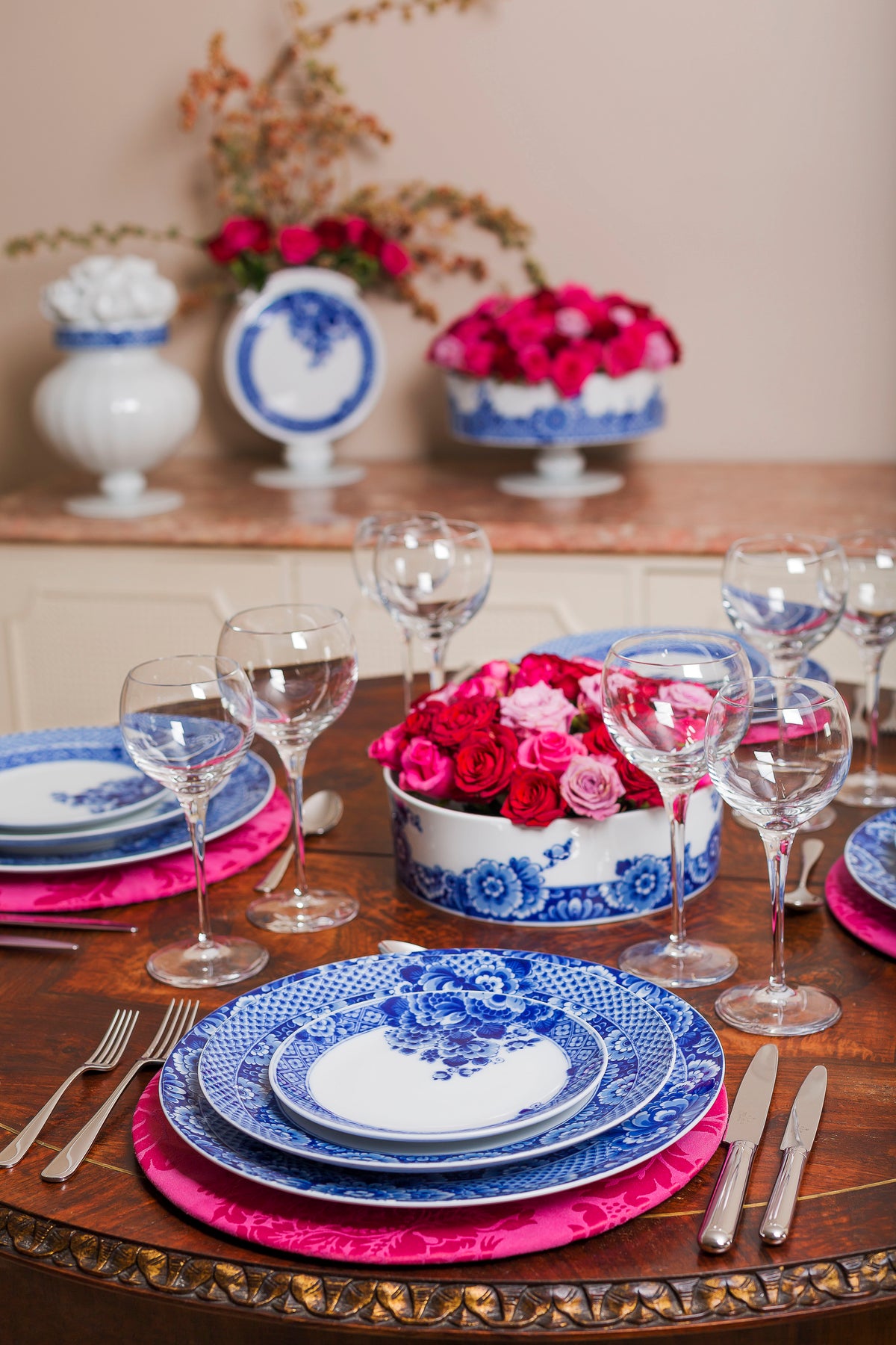 Charger Plate - Blue Ming Collection