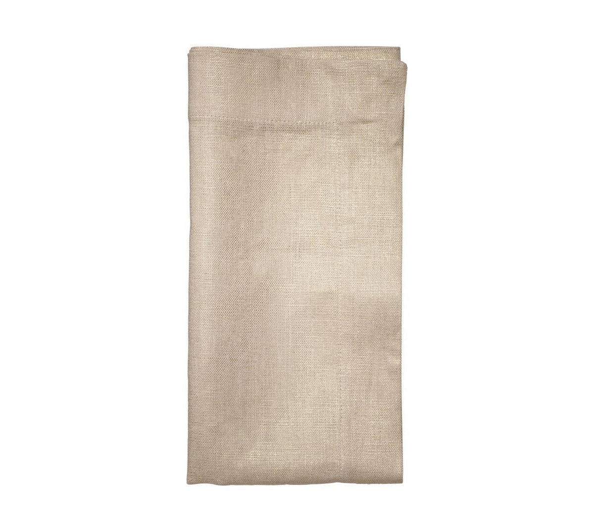Metallic Linen Napkin in Natural & Gold