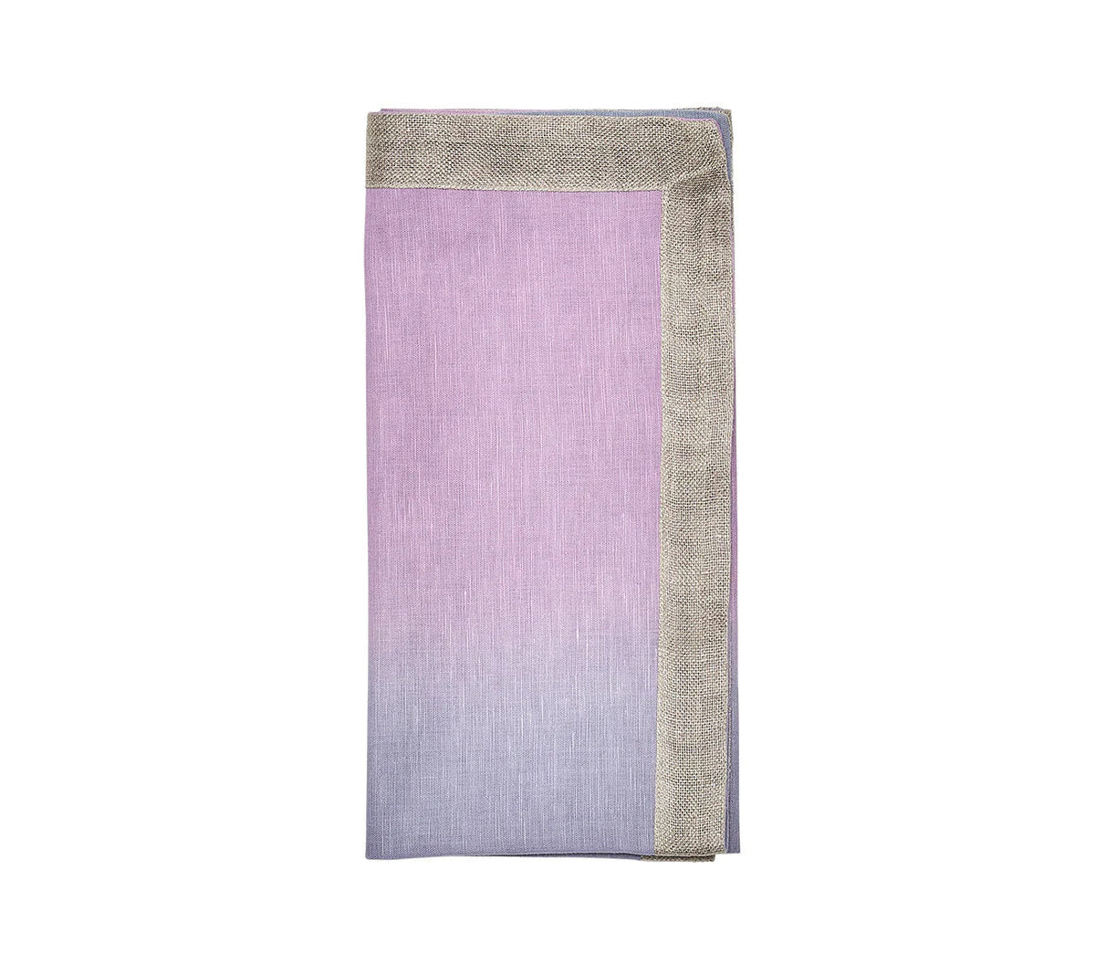 Dip Dye Napkin, Lilac & Periwinkle