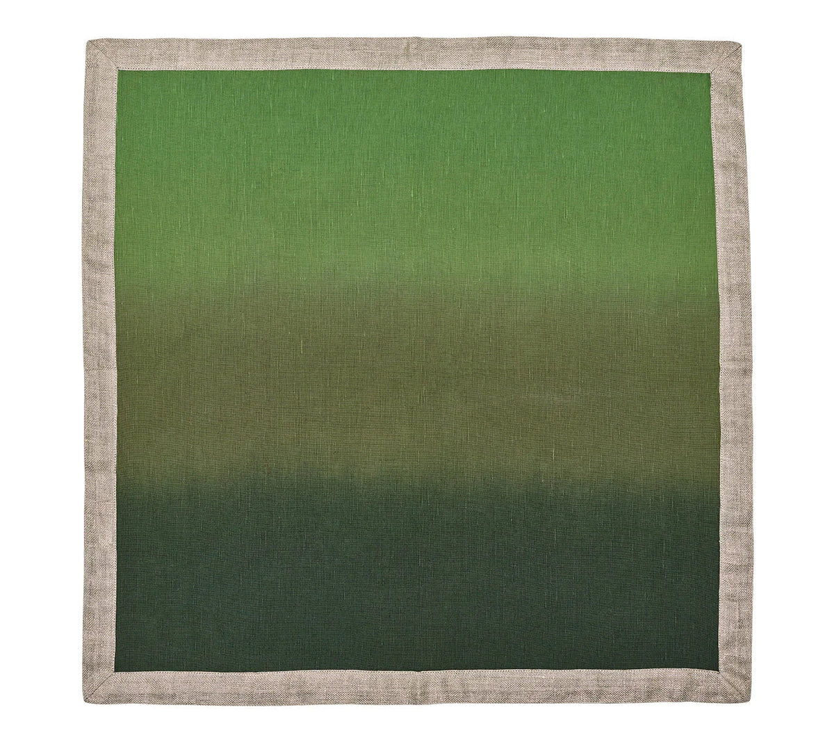 Dip Dye Napkin, Olive & Green