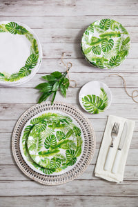 Palm Plate Set of 12pcs