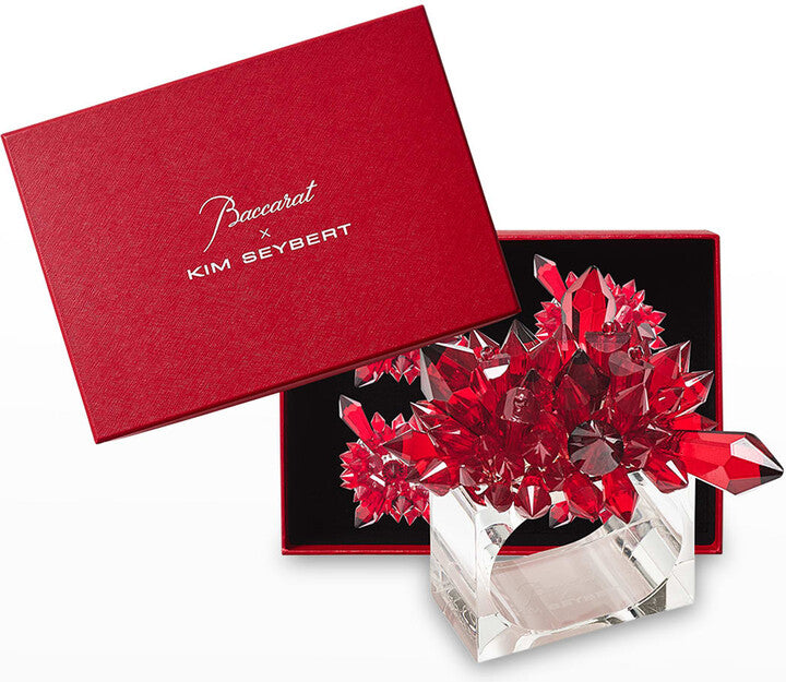 Zénith Napkin Rings in Red, Set of 4 in a Gift Box