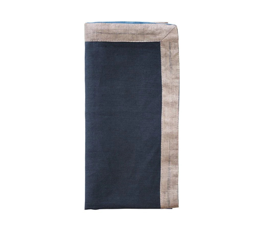 Dip Dye Napkin, Navy & Blue