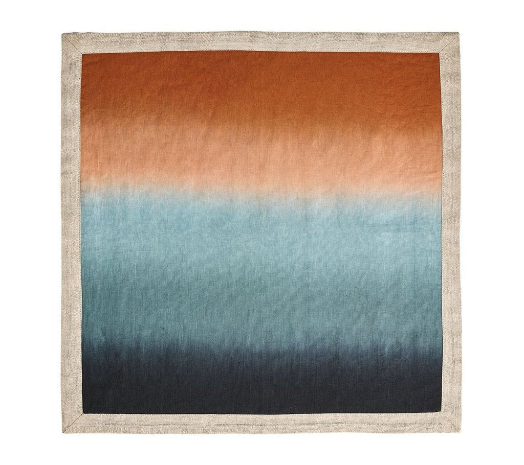 Dip Dye Napkin, Midnight & Copper